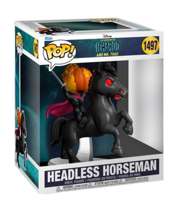 Figura Funko Pop Jinete Sin Cabeza 1497 - Disney La Leyenda de Sleepy Hollow - Deluxe Pop! Rides en su Corcel