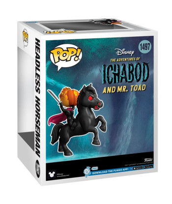 Figura Funko Pop Jinete Sin Cabeza 1497 - Disney La Leyenda de Sleepy Hollow - Deluxe Pop! Rides en su Corcel