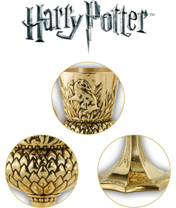 Réplica The Noble Collection Copa de Helga Hufflepuff - Harry Potter Prop Replica - El Tesoro de la Lealtad 13cm