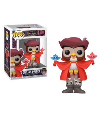 Figura Funko Pop Owl as Prince 1458 - Disney La Bella Durmiente - El Disfraz más Encantador del Bosque