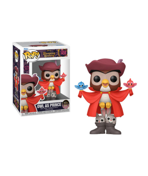 Figura Funko Pop Owl as Prince 1458 - Disney La Bella Durmiente - El Disfraz más Encantador del Bosque