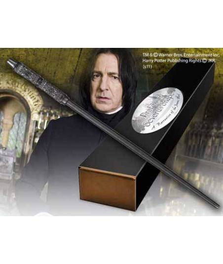 Varita The Noble Collection Severus Snape - Harry Potter Character Edition - El Legado del Príncipe Mestizo 35cm