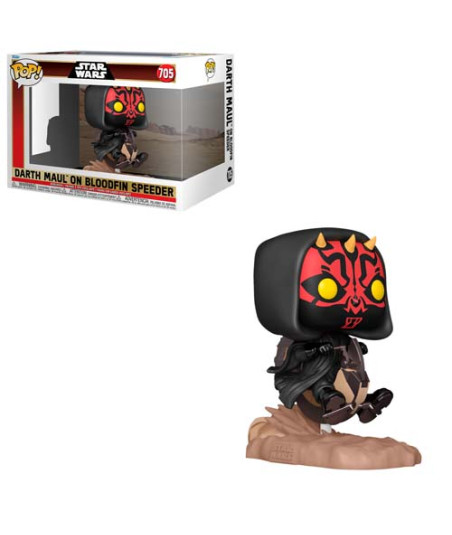 FUNKO POP! DARTH MAUL ON BLOODFIN SPEEDER (705) - STAR WARS