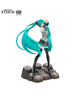 Figura Hatsune Miku 18cm - Vocaloid - La Diva Virtual con su Icónica Pose de Victoria