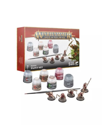 Warhammer Age Of Sigmar: Skaven Set de pintura