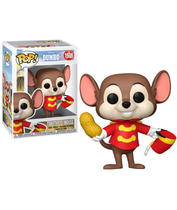 Figura Funko Pop Timothy Q. Mouse 1536 - Disney Dumbo - El Mentor del Elefante Volador