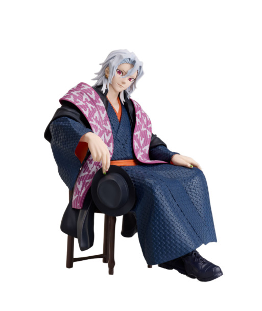 Figura Tengen Uzui - Demon Slayer: Kimetsu no Yaiba - Versión Estilo Moderno y Sofisticado con Sombrero