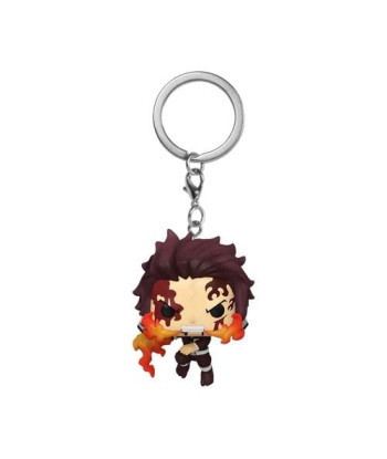Llavero Pocket POP! Tanjiro Kamado (Hinokami Kagura) - Demon Slayer - Funko Keychain