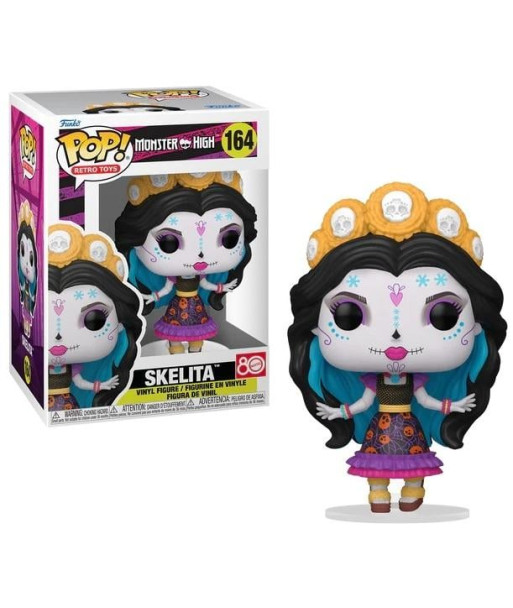Figura Funko Pop Skelita 164 - Monster High - La Calavera más Divina de la Muerte