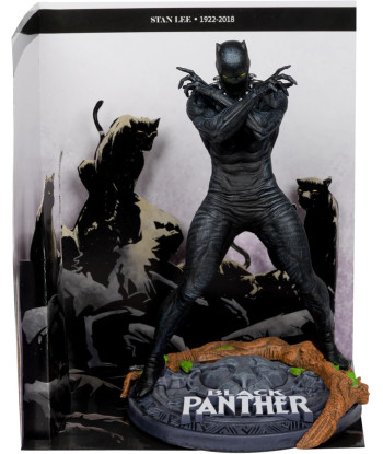 Figura McFarlane Toys Black Panther - Marvel Knights 4 - ¡Homenaje a Stan Lee y Wakanda! 17cm