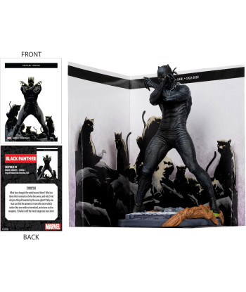 Figura McFarlane Toys Black Panther - Marvel Knights 4 - ¡Homenaje a Stan Lee y Wakanda! 17cm