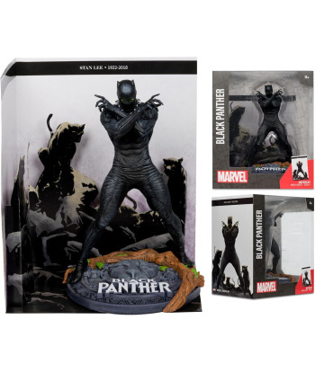 Figura McFarlane Toys Black Panther - Marvel Knights 4 - ¡Homenaje a Stan Lee y Wakanda! 17cm