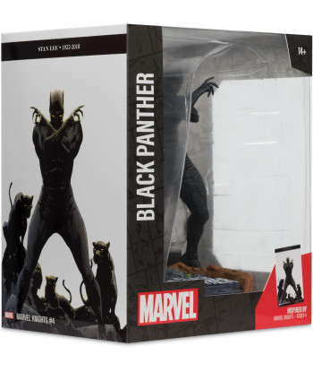 Figura McFarlane Toys Black Panther - Marvel Knights 4 - ¡Homenaje a Stan Lee y Wakanda! 17cm