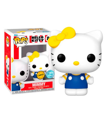 Figura Funko Pop Mimmy 81 - Hello Kitty - Versión Chase con Lazo Amarillo a la Derecha