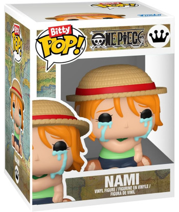 Pack 4 Bitty Pop! One Piece - Nami, Arlong, Nojiko y Buggy - Figuras Miniatura