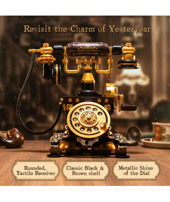 Retro Collection - Retro Series Retro Phone 26 cm construction set