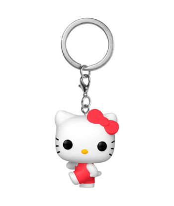 Llavero Funko Pop Hello Kitty - Sanrio Hello Kitty and Friends - La Gatita más Dulce con su Atuendo Rojo