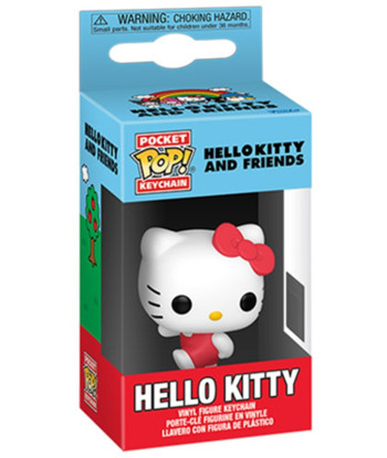 Llavero Funko Pop Hello Kitty - Sanrio Hello Kitty and Friends - La Gatita más Dulce con su Atuendo Rojo