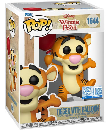 Figura Funko Pop Tigger con Globo 1644 - Disney Winnie the Pooh - Edición Especial Saltarina