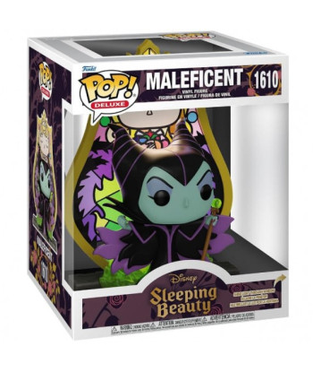 Figura Funko Pop Maléfica 1610 - Disney La Bella Durmiente - Deluxe Vidriera Artística
