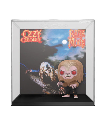 Figura Funko Pop Ozzy Osbourne Bark at the Moon 60 - Pop! Albums - El Hombre Lobo del Rock (Flocked)