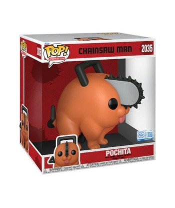 Figura Funko Pop Pochita 2035 - Chainsaw Man - Anime Coleccionable