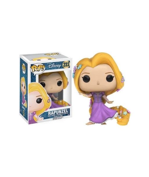 Figura Funko Pop Rapunzel 223 - Disney Enredados - La Princesa del Cabello Dorado