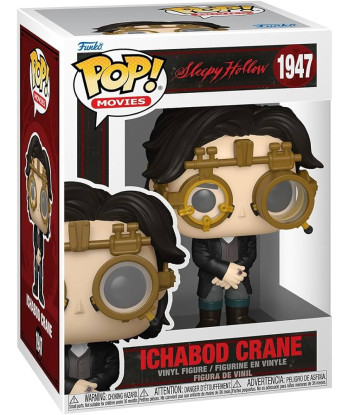 Figura Funko Pop Ichabod Crane 1447 - Sleepy Hollow - Detective con Gafas de Investigación