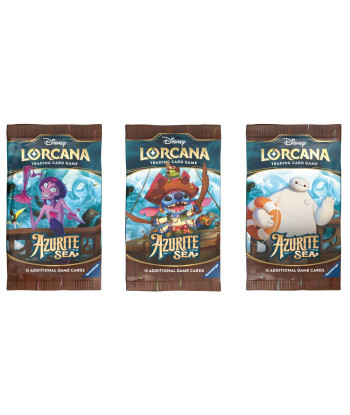 Disney Lorcana TCG - Sobre Azurite Sea - Inglés (1Unidad)