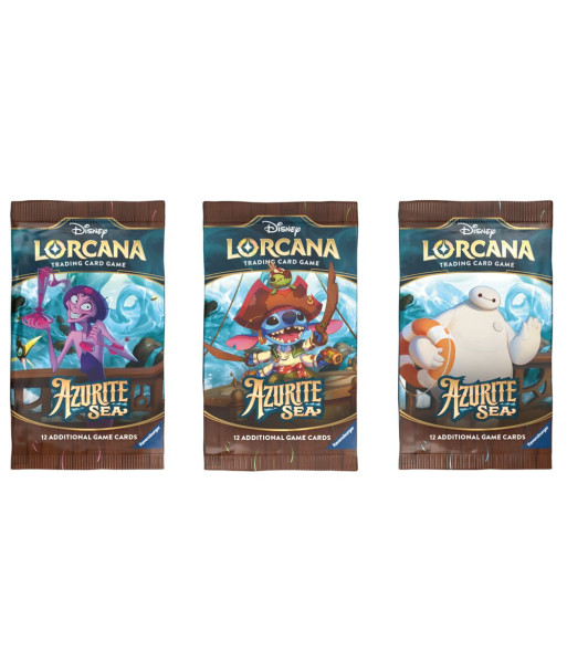 Disney Lorcana TCG - Sobre Azurite Sea - Inglés (1Unidad)