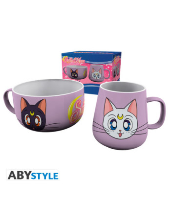Set desayuno Luna & Artemis Sailor Moon