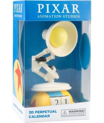 Calendario perpetuo 3d disney pixar lampara y pelota
