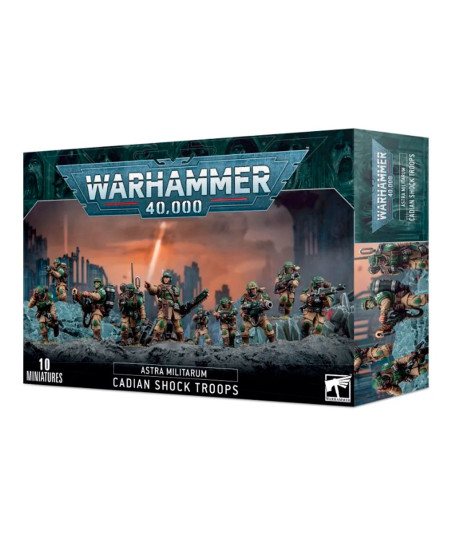 WARHAMMER 40K Tropas De Choque De Cadia