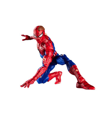 Figura Hasbro Marvel Legends Battle-Damaged Spider-Man con Carta Magic - ¡Héroe Caído pero no Vencido! 15cm