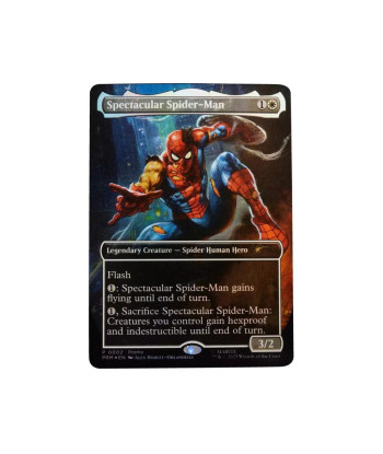 Figura Hasbro Marvel Legends Battle-Damaged Spider-Man con Carta Magic - ¡Héroe Caído pero no Vencido! 15cm