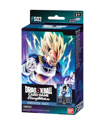 Dragon Ball Super Fusion World: Starter Deck (FS02) – Vegeta – Inglés