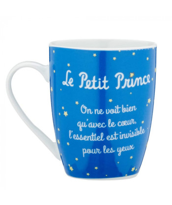 Taza en porcelana El Principito (en su planeta) en caja regalo