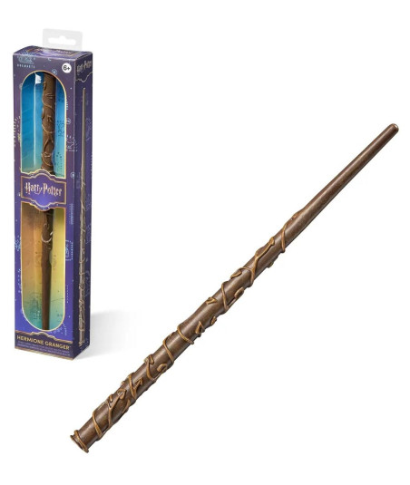 Varita Spin Master Hermione Granger - Harry Potter Wizarding World - ¡Hechizos y Magia en tus Manos! 30cm