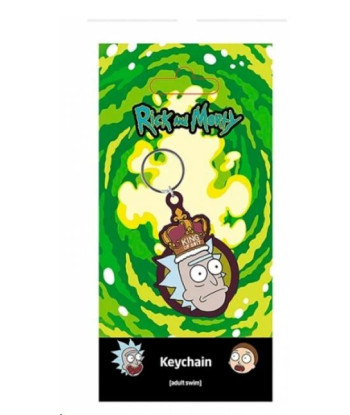 Llavero Rick rey Rick y Morty