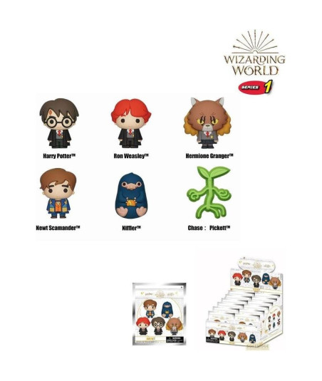 IMANES Harry Potter 3D (Serie 1) (1 Unidad)