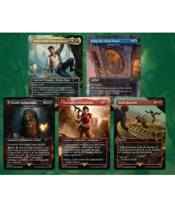 Secret Lair Drop Series: Uncharted - Magic The Gathering - ¡Descubre el Tesoro! (Inglés)
