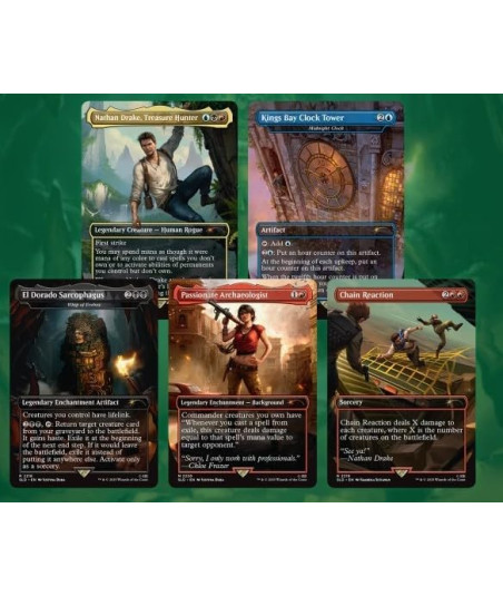 Secret Lair Drop Series: Uncharted - Magic The Gathering - ¡Descubre el Tesoro! (Inglés)