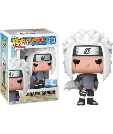 Figura Funko Pop Jiraiya Sannin 2103 - Naruto Shippuden - Edición Especial