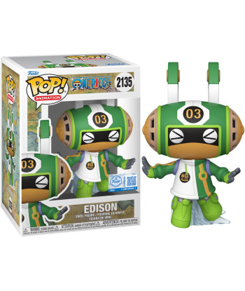 Figura Funko Pop Edison 2135 - One Piece - Edición Especial - Satélite Vegapunk Punk-03