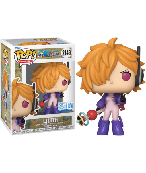 Figura Funko Pop Lilith (PUNK-02) 2149 - One Piece - Edición Especial con Bubble Gun