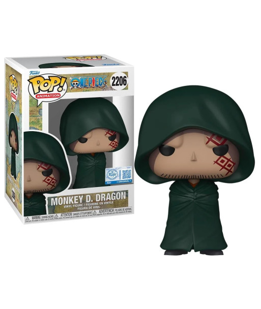 Figura Funko Pop Monkey D. Dragon 2206 - One Piece - Edición Especial - Líder del Ejército Revolucionario