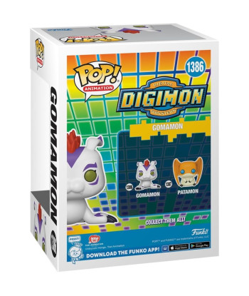 Figura Funko Pop Gomamon 1386 - Digimon - Anime Coleccionable