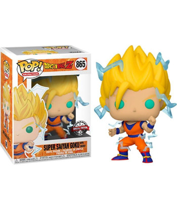 Figura Funko Pop Super Saiyan Goku with Energy (Special Edition) 865 - Dragon Ball Z