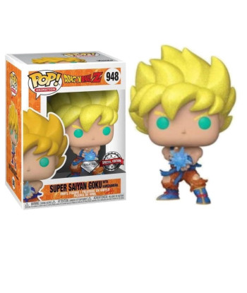 Figura Funko Pop Super Saiyan Goku with Kamehameha (Diamond Special Edition) 948 - Dragon Ball Z
