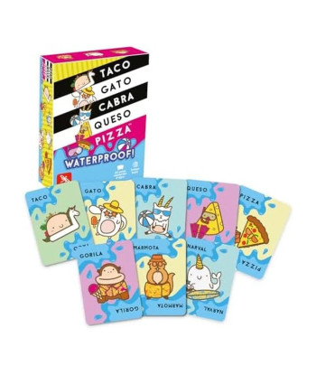 Taco, Gato, Cabra, Queso, Pizza Waterproof!
